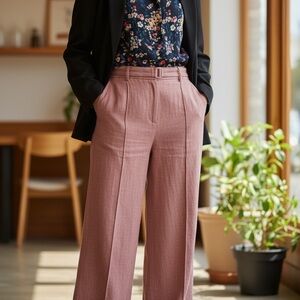 Roberto Rodriguez Wide Leg tweed Pants
